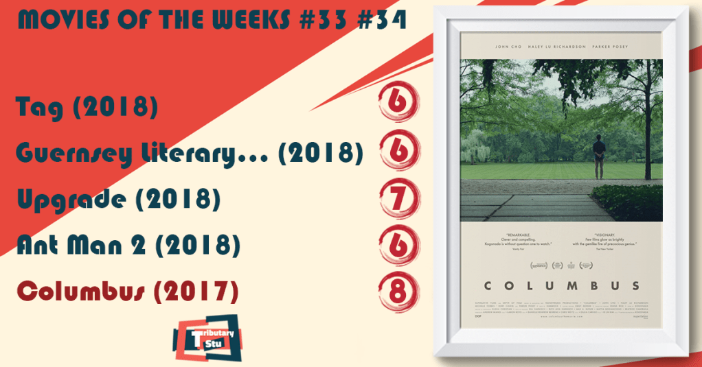 Movies of the Week #33 #34 (2018)