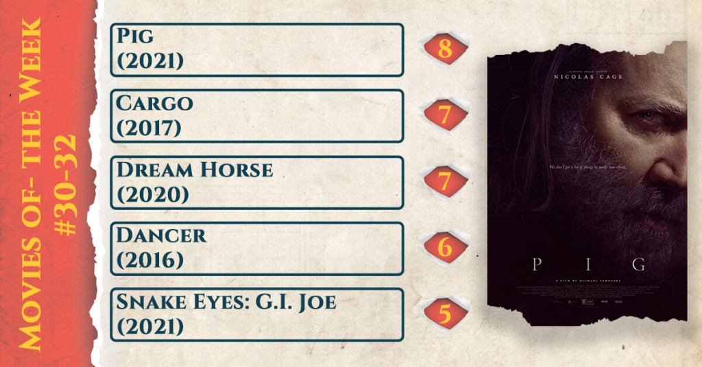 Movies of the Week #30-32 (2021)