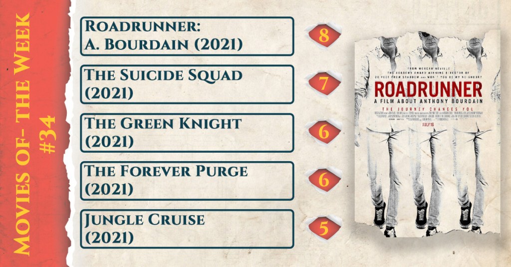 Movies of the Week #34&nbsp;(2021)