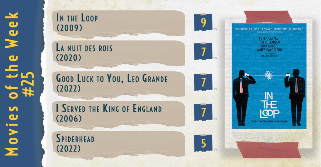 Movies of the Week #25&nbsp;(2022)