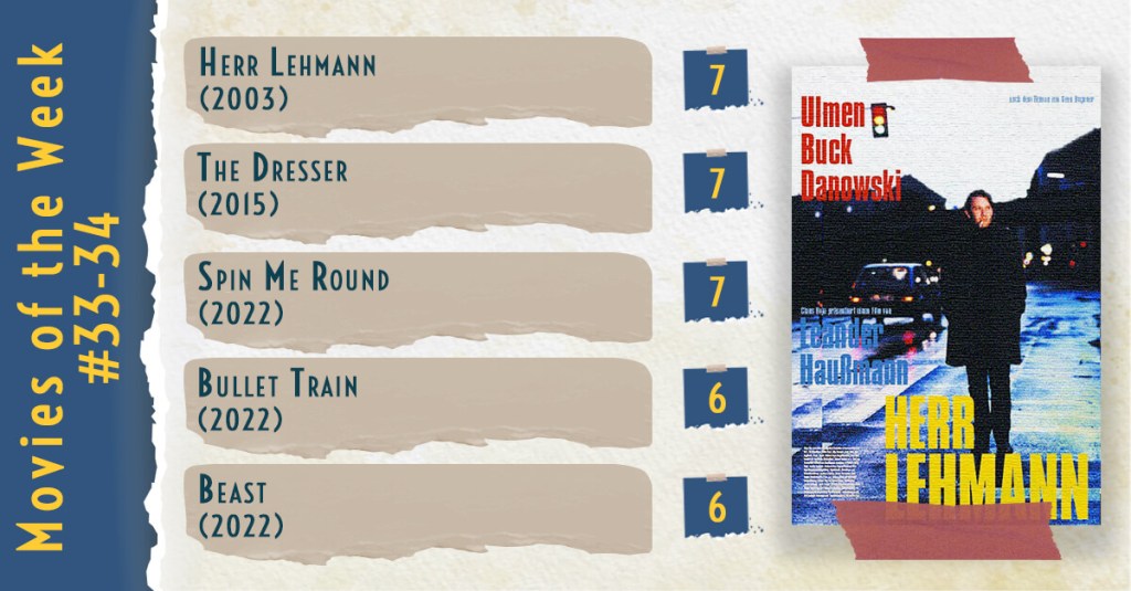 Movies of the Week #33-34&nbsp;(2022)