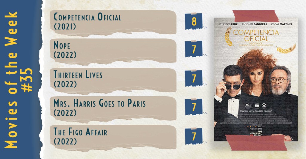 Movies of the Week #35&nbsp;(2022)