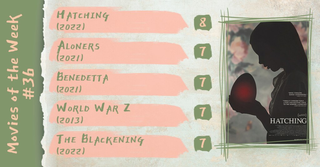 Movies of the Week #36&nbsp;(2023)