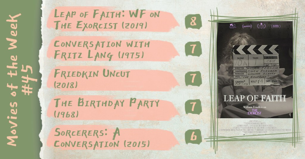 Movies of the Week #45&nbsp;(2023)