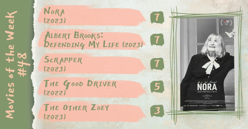 Movies of the Week #48&nbsp;(2023)