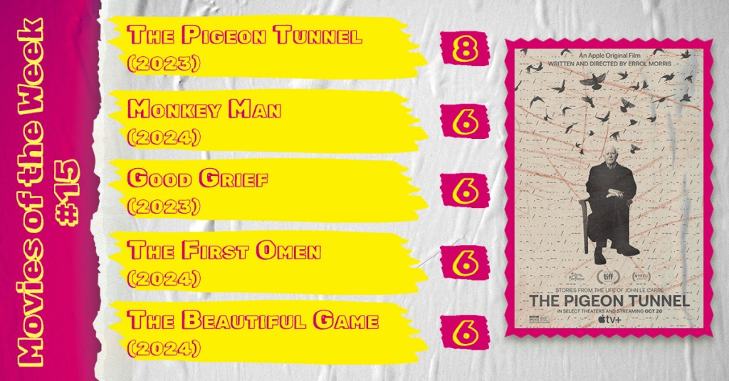 Movies of the Week #15&nbsp;(2024)