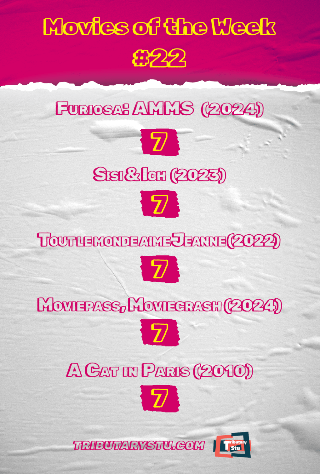 Movies of the Week #22 (2024)