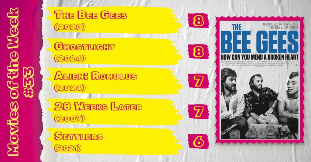 Movies of the Week #33&nbsp;(2024)