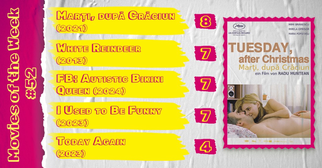 Movies of the Week #52&nbsp;(2024)