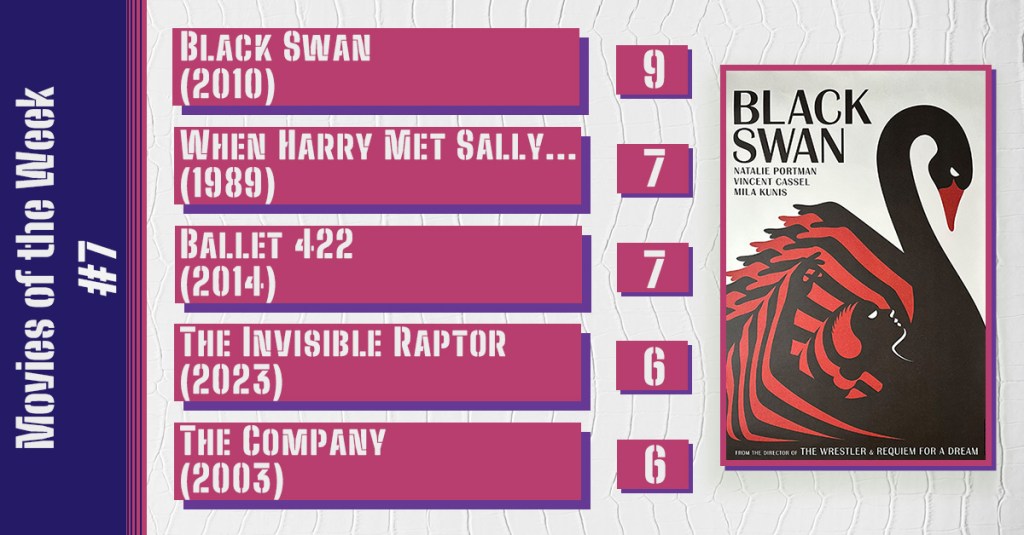 Movies of the Week #7 (2025): Obsession, Romance, and&nbsp;Raptors