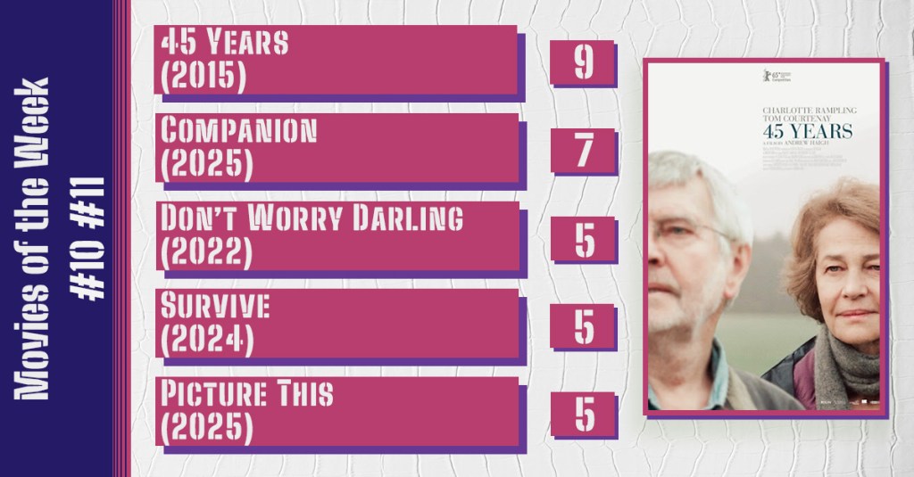 Movies of the Weeks #10 #11: Love, Lies, and Lost Futures&nbsp;(2025)