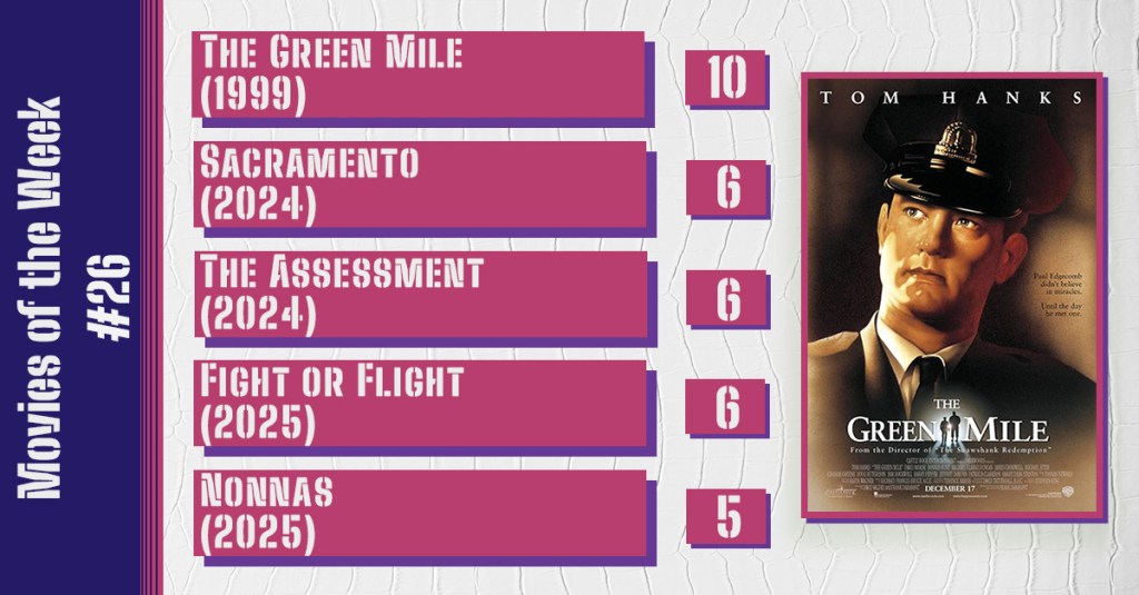 Movies of the Week #26 (2025): Moral Lessons, Missed Beats, and One Very Sad&nbsp;Mouse