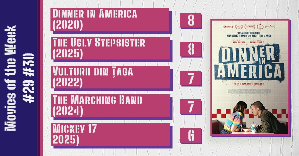 Movies of the Week #29 #30 (2025): Punk Romance, Romania’s Football Fields & Sibling&nbsp;Revelations
