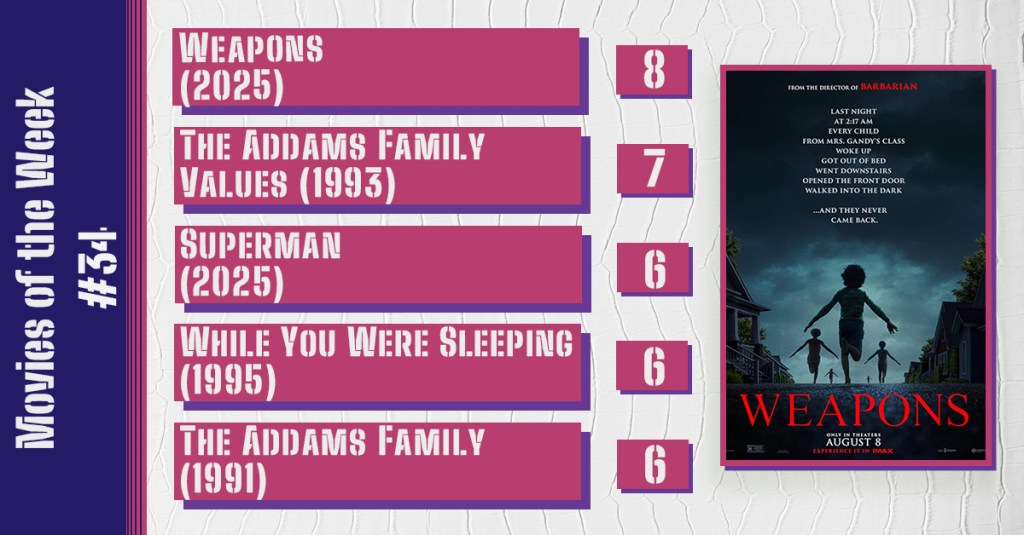 Movies of the Week #34 (2025): Family, Nostalgia, and Genre-Bending&nbsp;Risks