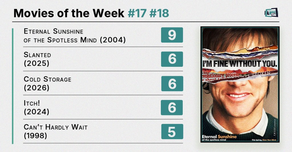 Movies of the Week #17 #18 (2026): Finding Belonging, Erasing Memories, and 90s&nbsp;Throwbacks