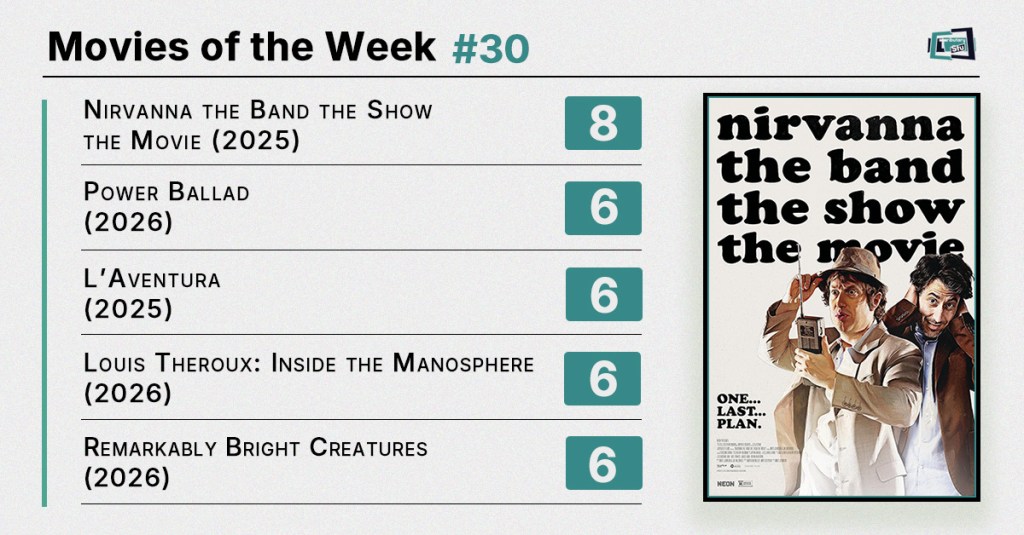 Movies of the Week #30 (2026): Kinetic Camaraderie, Misogynist Influencers, and Sardinian Vacations